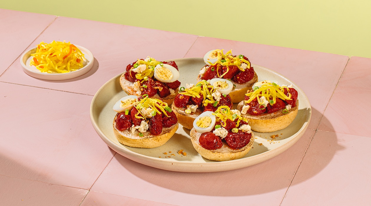 Chorizo Cebu Pandesal Canapé